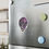 Thumbnail: Neon Geometric Skull Vinyl Sticker