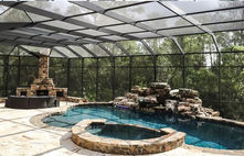 Pool Screened Enclosure