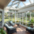 Florida sunroom as a glass enclosure built on to the back of a house made of windows.jpg