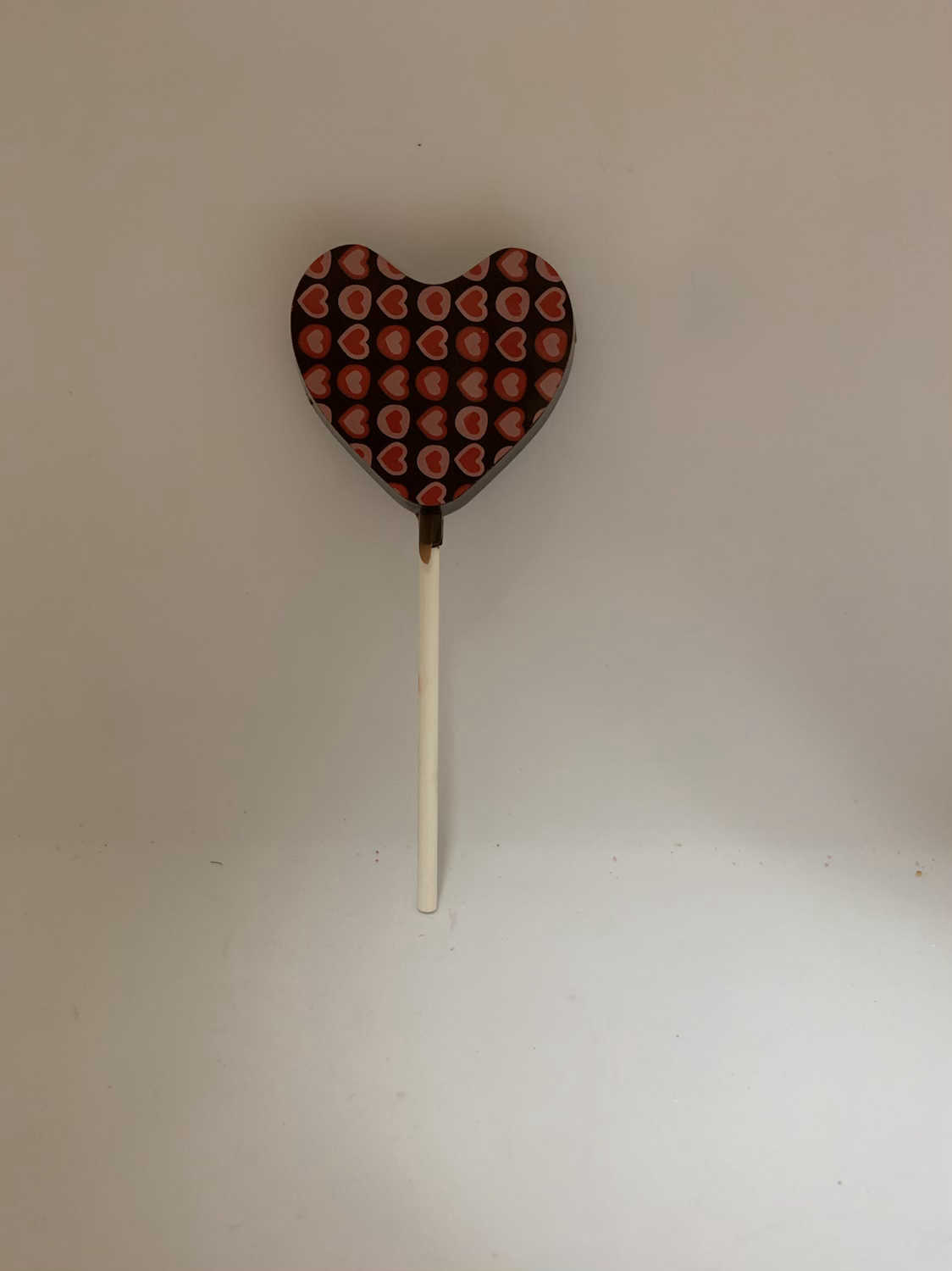 Suçon chocolat belge noir coeur