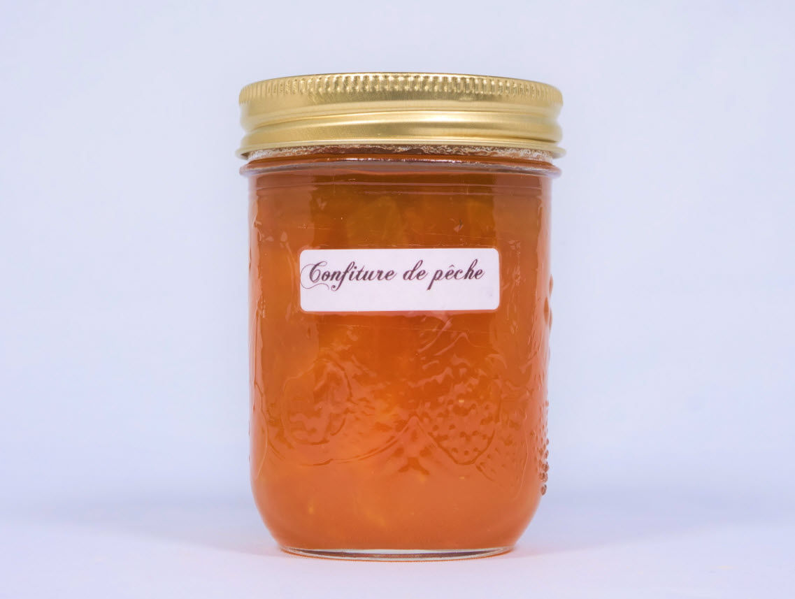 Confiture de pêches