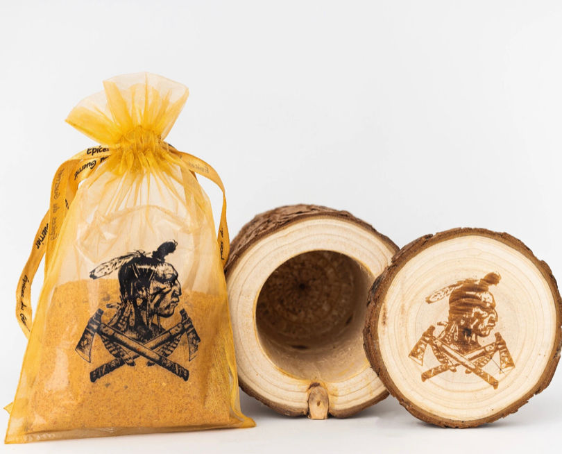 Miniature : Bûchette en bois contenant les Épices du Guerrier