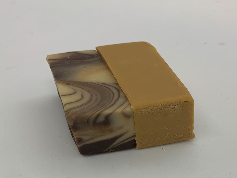 2 fudges : sucre à la crème et érable-choco