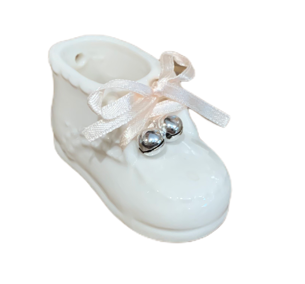 Bottine céramique fille décoration de gâteau