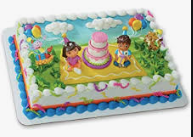 Gateau Decopac Dora L Exploratrice Et Diego Cueillette En Magasin Erable 4 Saisons