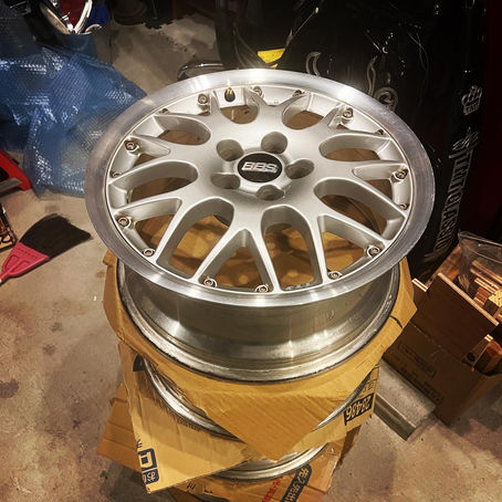 BBSホイール塗装！