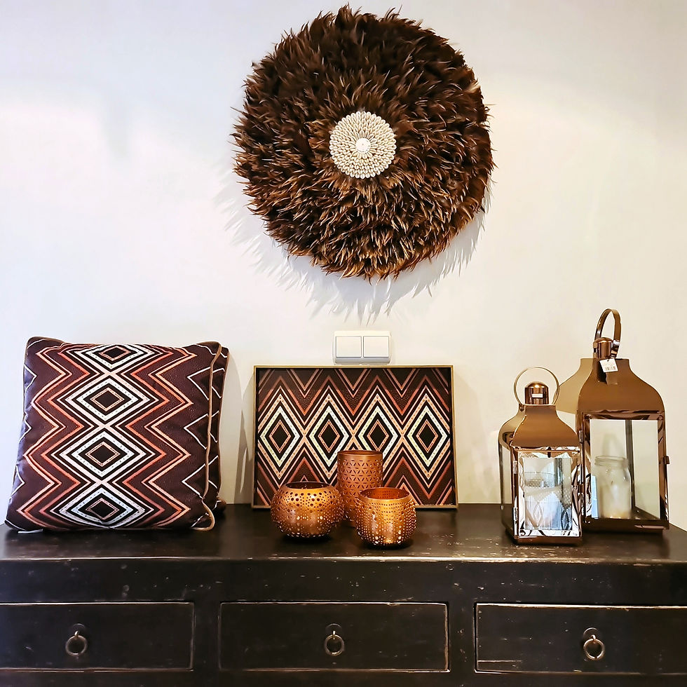 Miniature : Juju coquillages marron — Bali Ø68