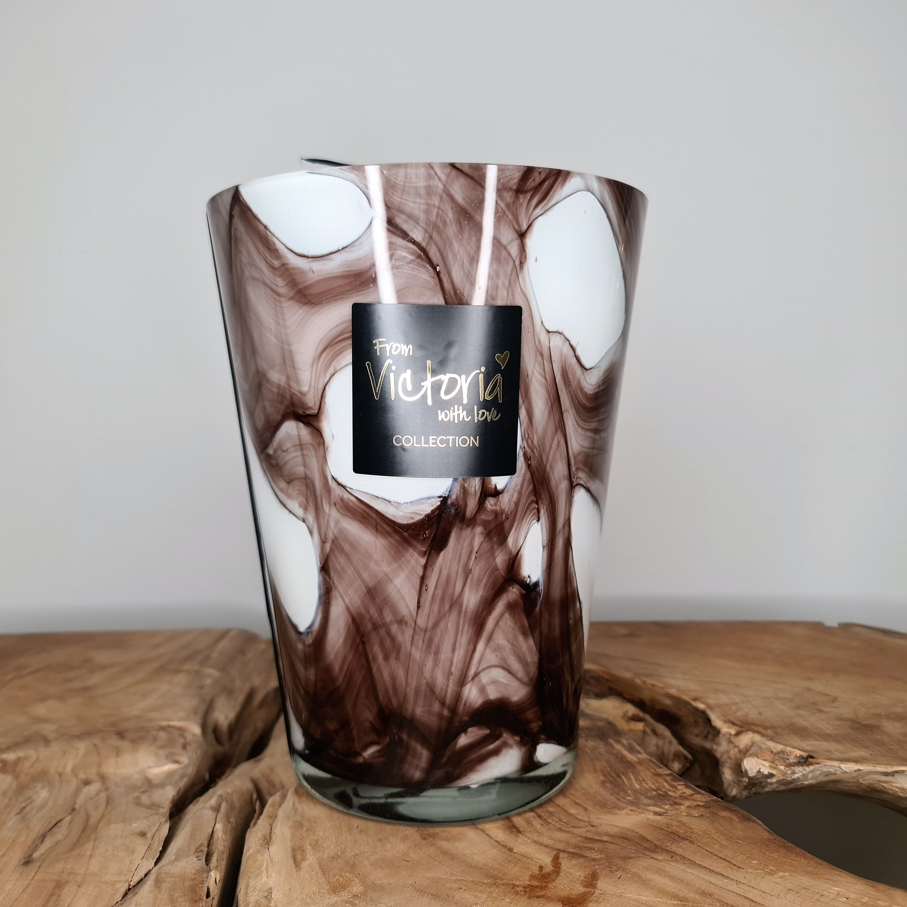 Bougie Victoria Wave Black XL