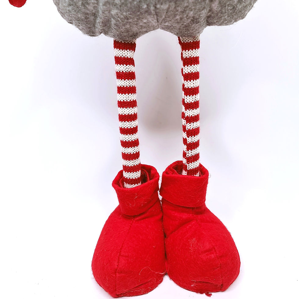 Miniature : 360575 Lutin rouge & gris télescopique