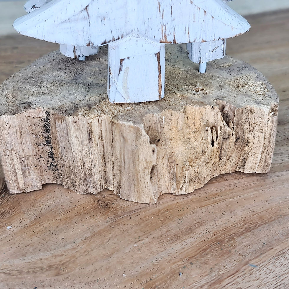 Miniature : Trio de sapins en bois