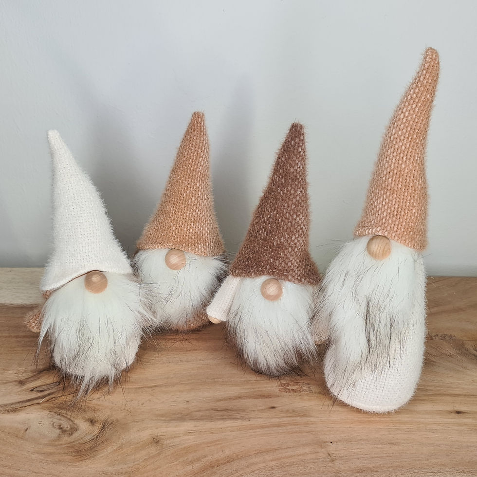 Miniature : Lutin beige foncé crochet