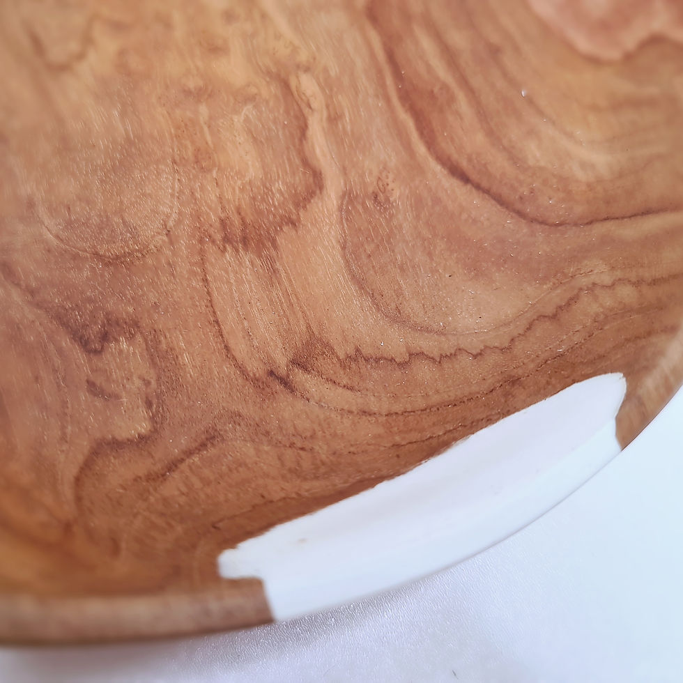 Miniature : Plateau en bois massif 33cm