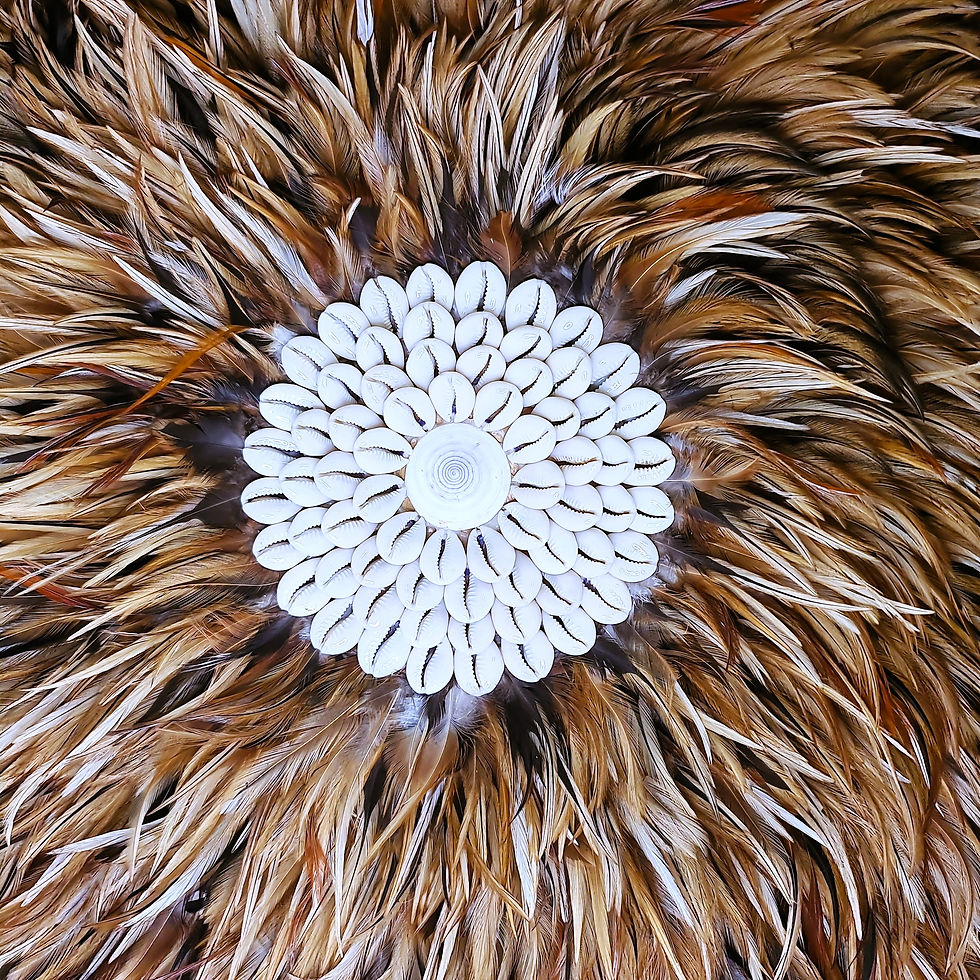 Miniature : Juju coquillages marron — Bali Ø68