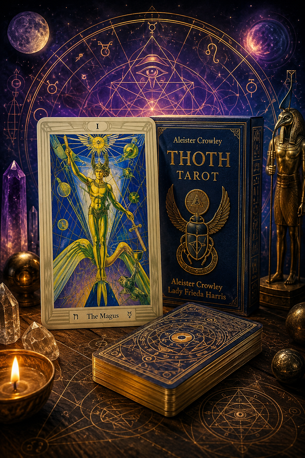 Tarot de Thoth: el mazo de los grandes lectores y el poder oculto de sus símbolos