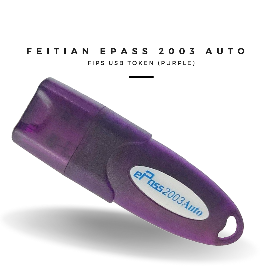 Feitian ePass 2003 Auto FIPS USB Token (Purple)
