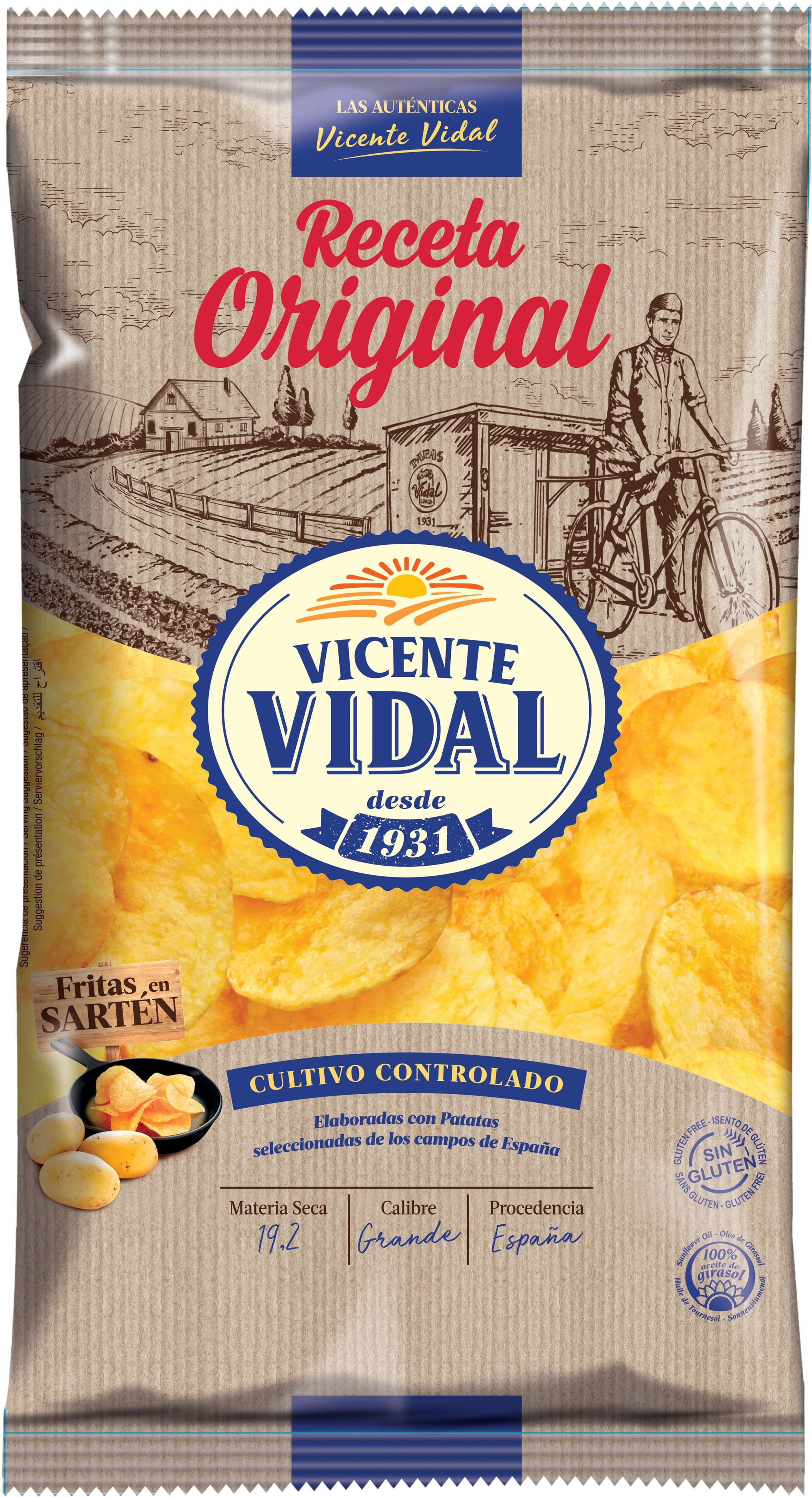 Vicente Vidal Original Crisps 100g