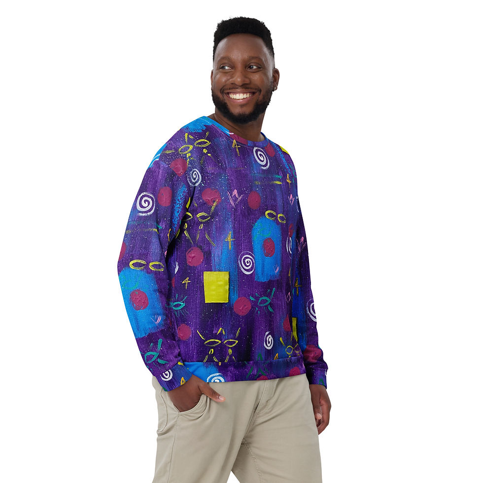Thumbnail: 4ho Dots of The Galaxy Sweatshirt