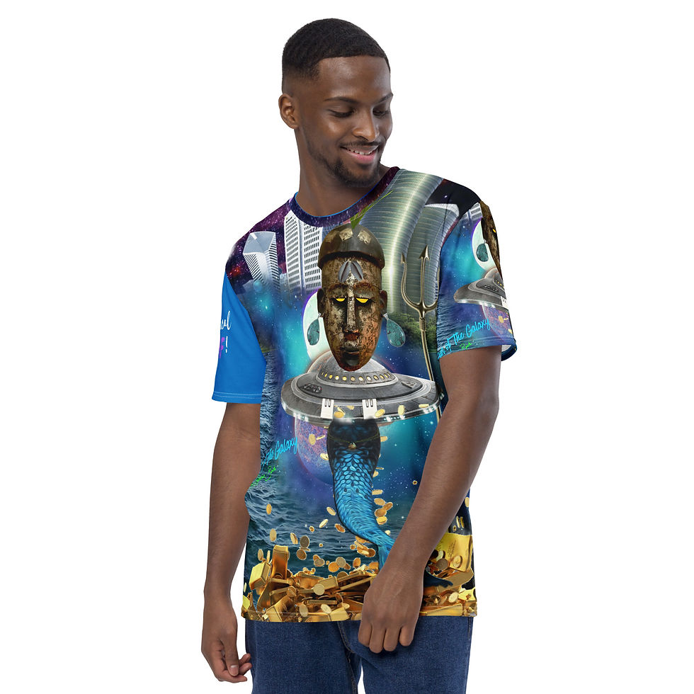 Thumbnail: Olokun of The Galaxy T-Shirt