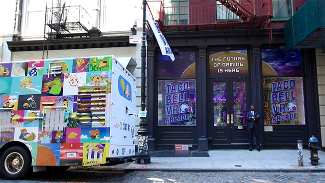 Taco Bell VR Arcade Pop-up