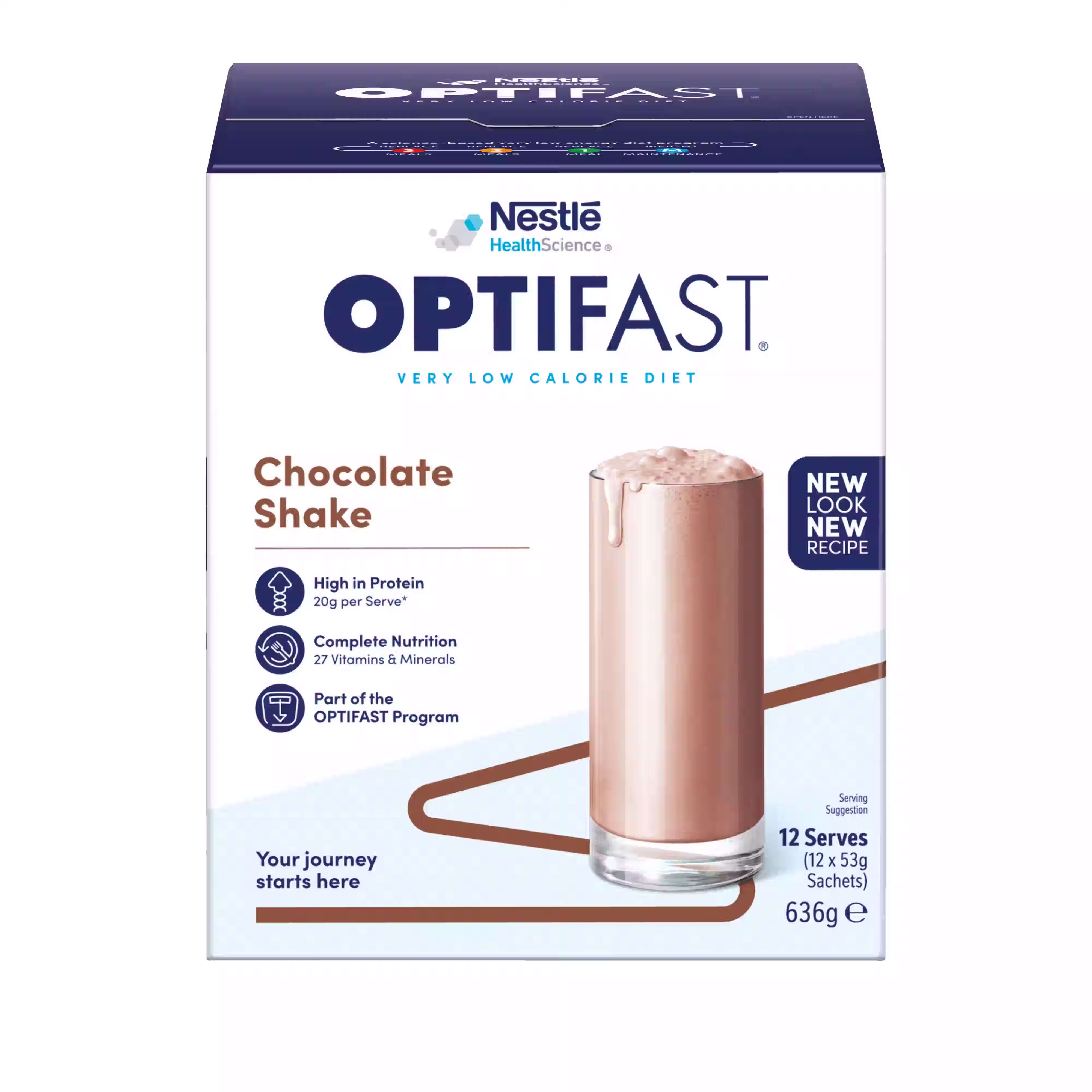 Optifast Chocolate Shake 12pack