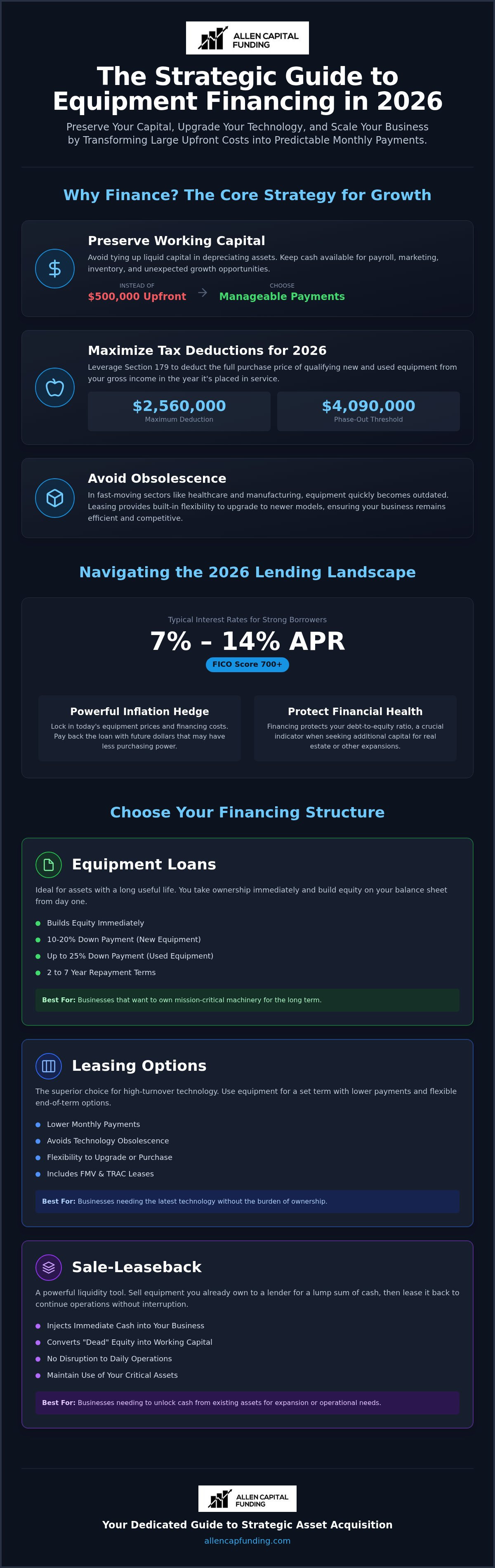 Equipment financing New York