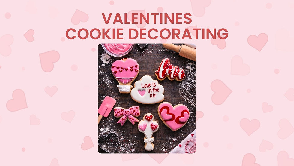 Valentine's Cookie Decorating