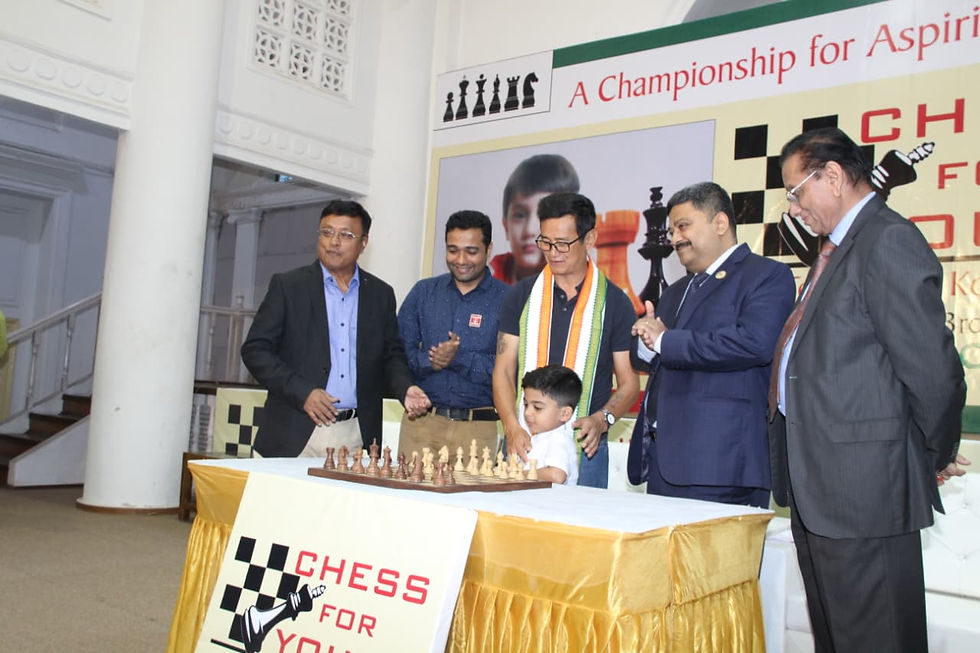 Spectacular Launch of the 15th Edition of Chess for Youth in Kolkata