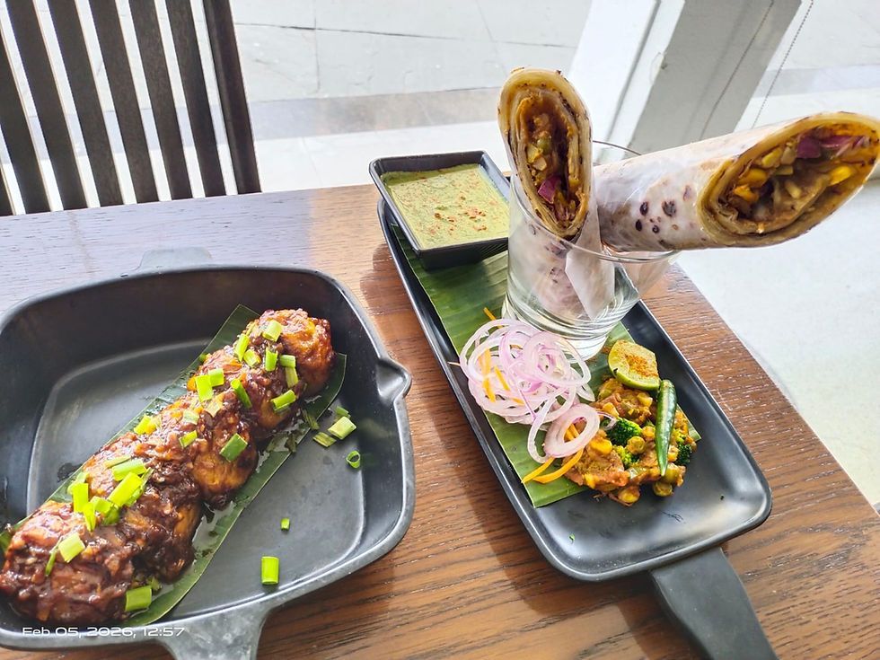 Savour Wraps and Dumplings at The Conclave Verde