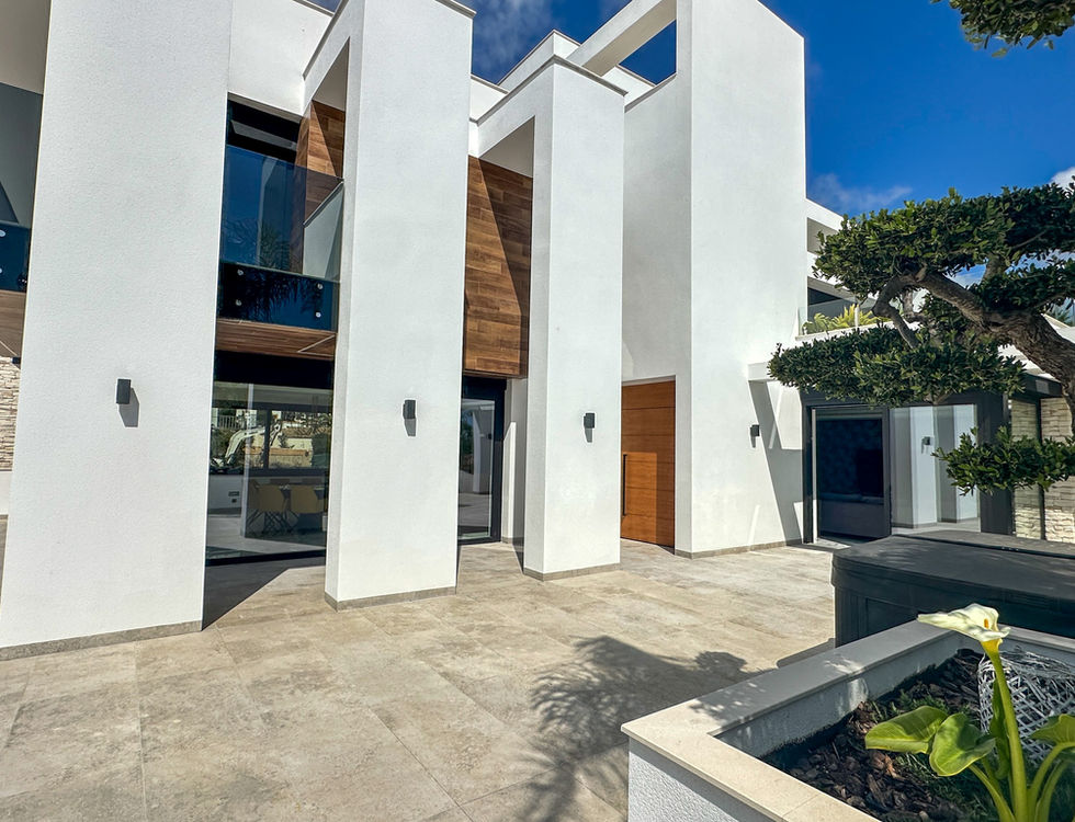 Contemporary luxury home architecture Villamartin Costa Blanca