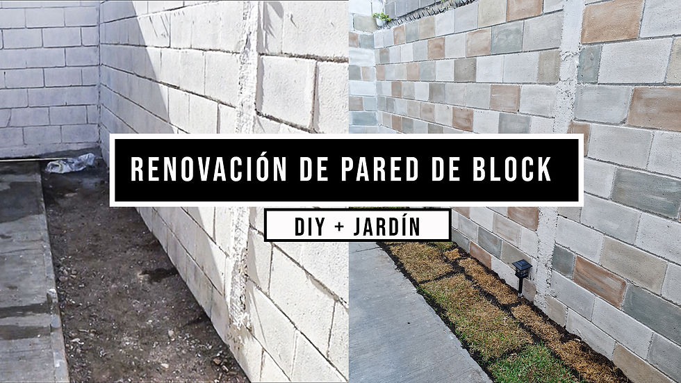 ¡De Block a Rock! Impactante Renovación de Pared.