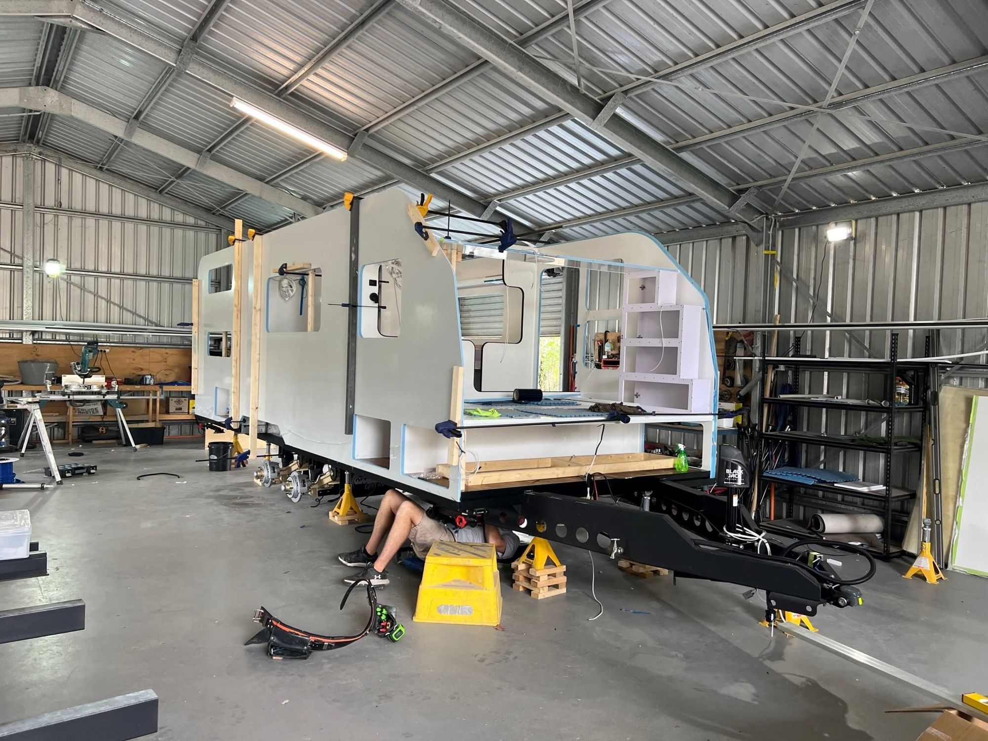 One of the first, in the Beerwah shed