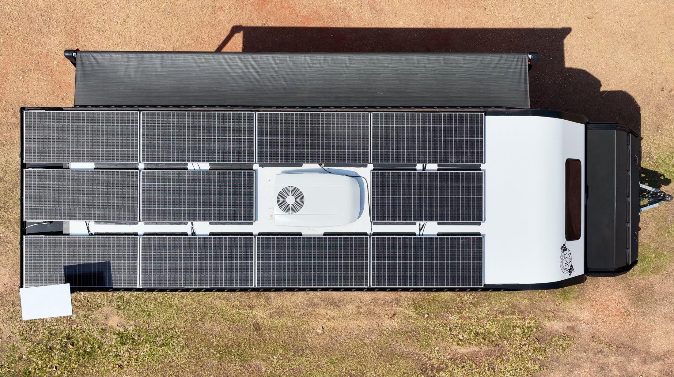 Solar across the whole roof