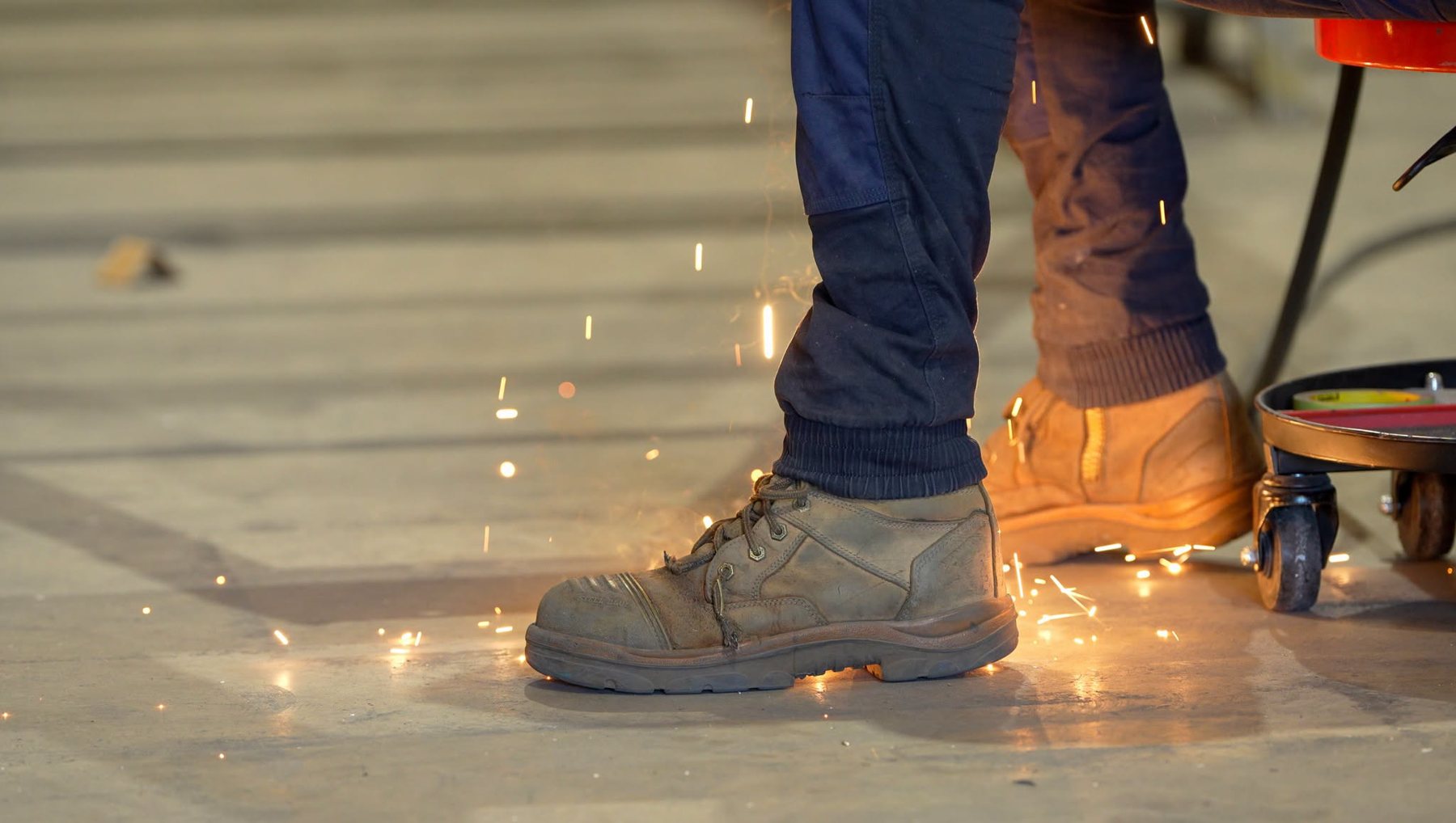 Sparks in the fab shed
