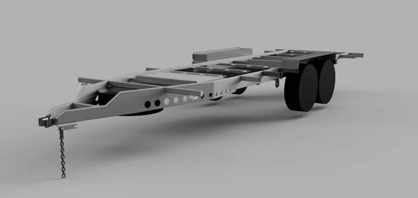 3D model of the Enduro chassis