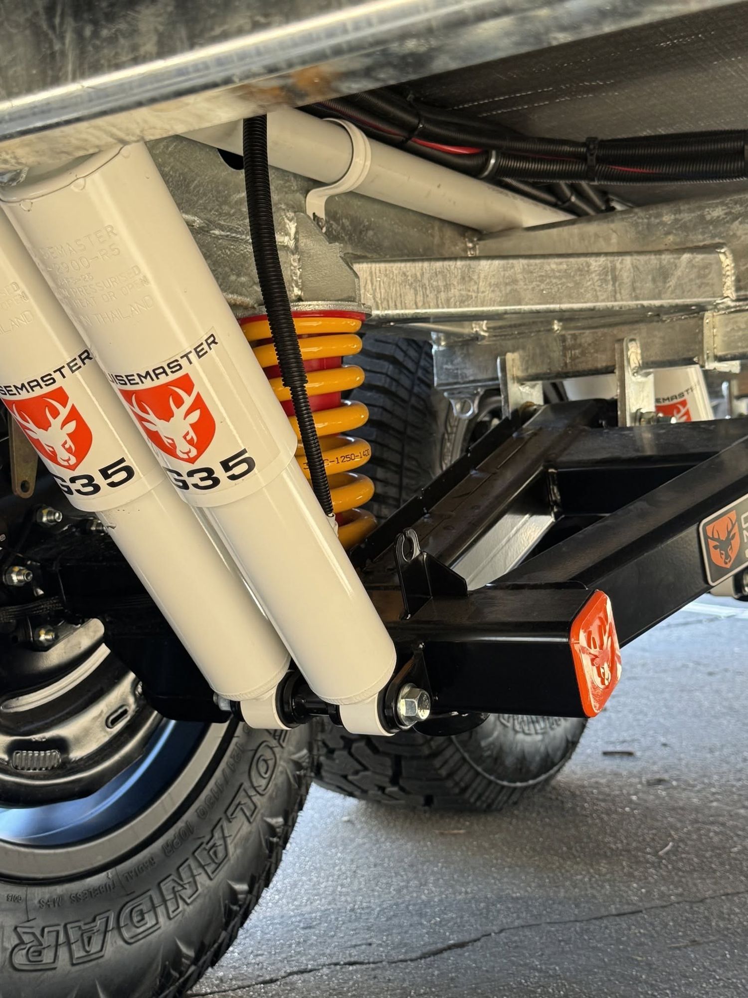 Twin shocks and coils