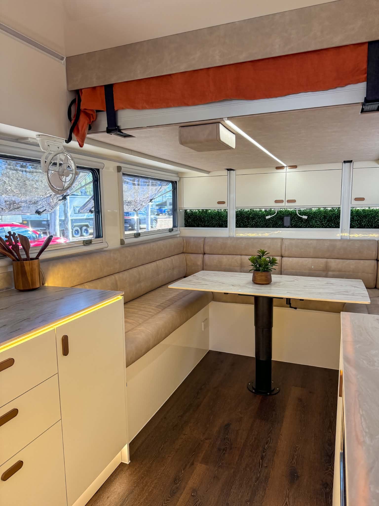 Dinette and kitchen