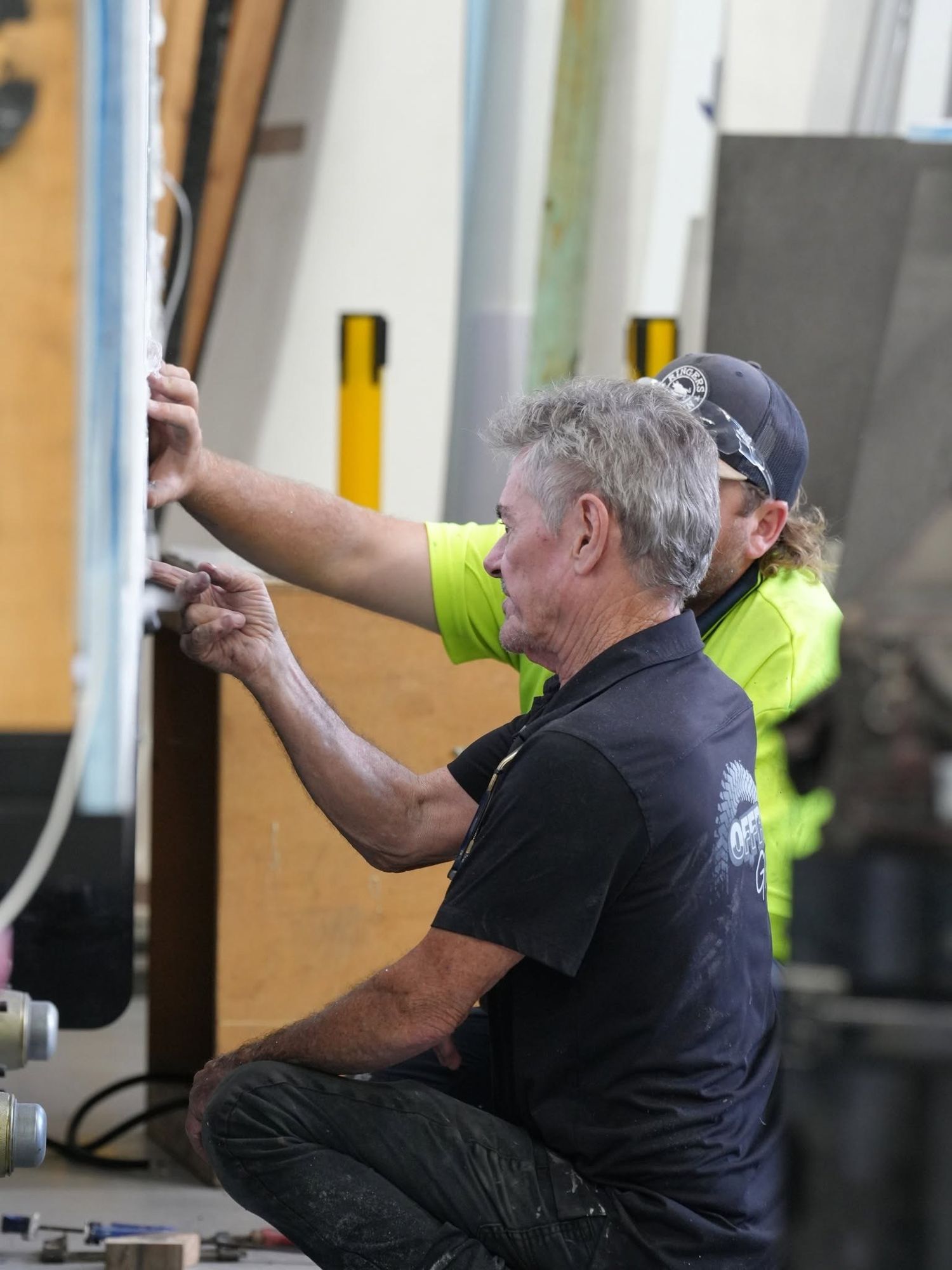 Fitting a window frame