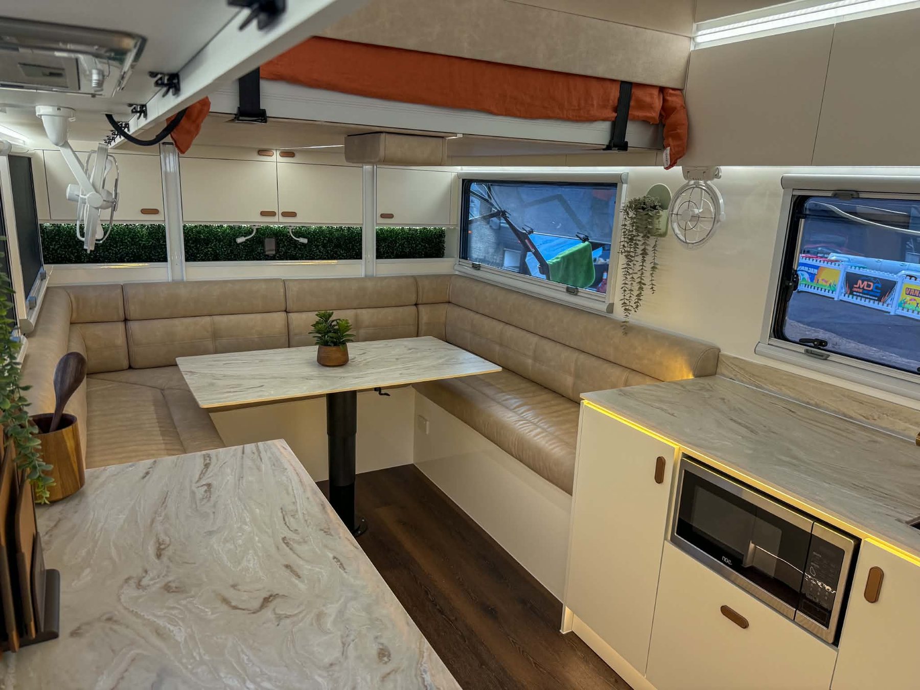 Ensuite and storage at the front