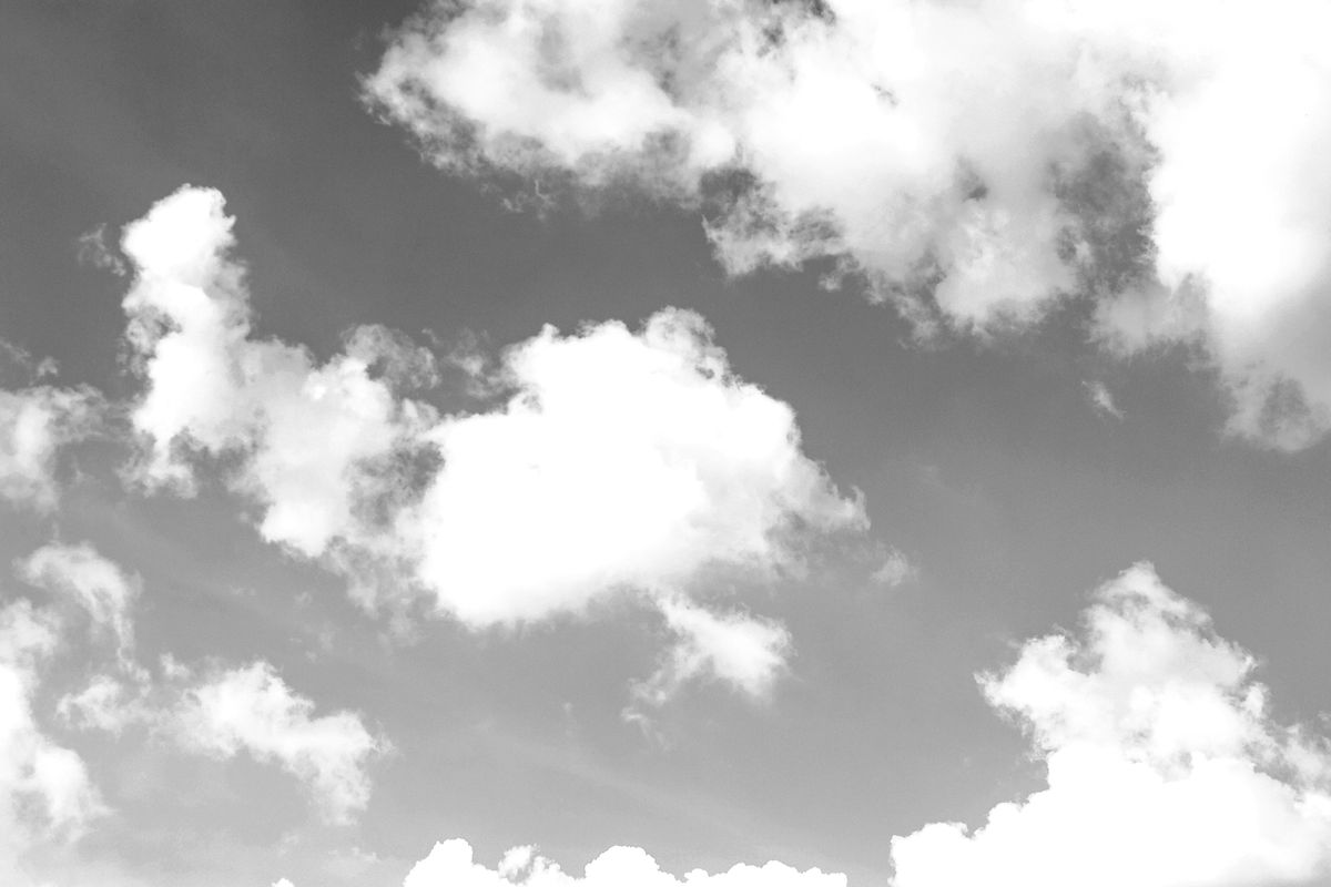 Clouds as decoration for the CIRCLE website background