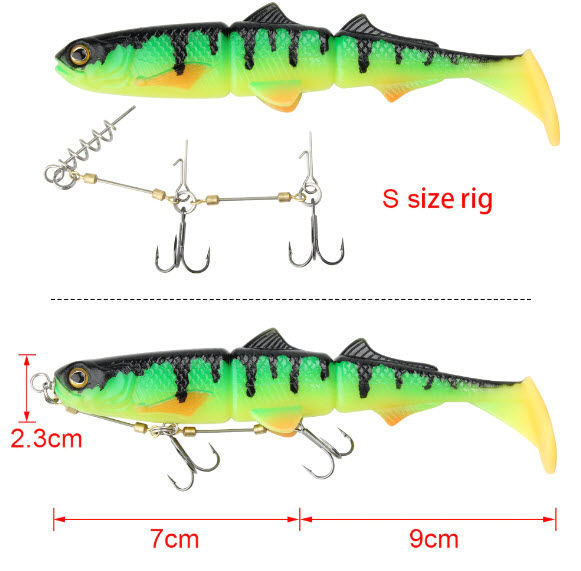SPINPOOLER RIG GUMMIFISCH SCHLEPPEN