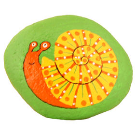 Painted Rock-Silly Snail