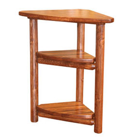 Log Corner Table