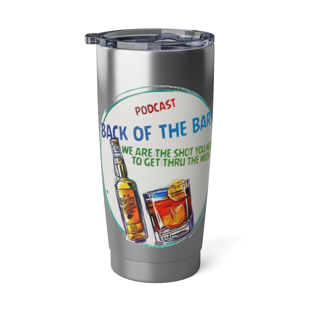 Back Of The Bar. Podcast. Vagabond 20oz Tumbler