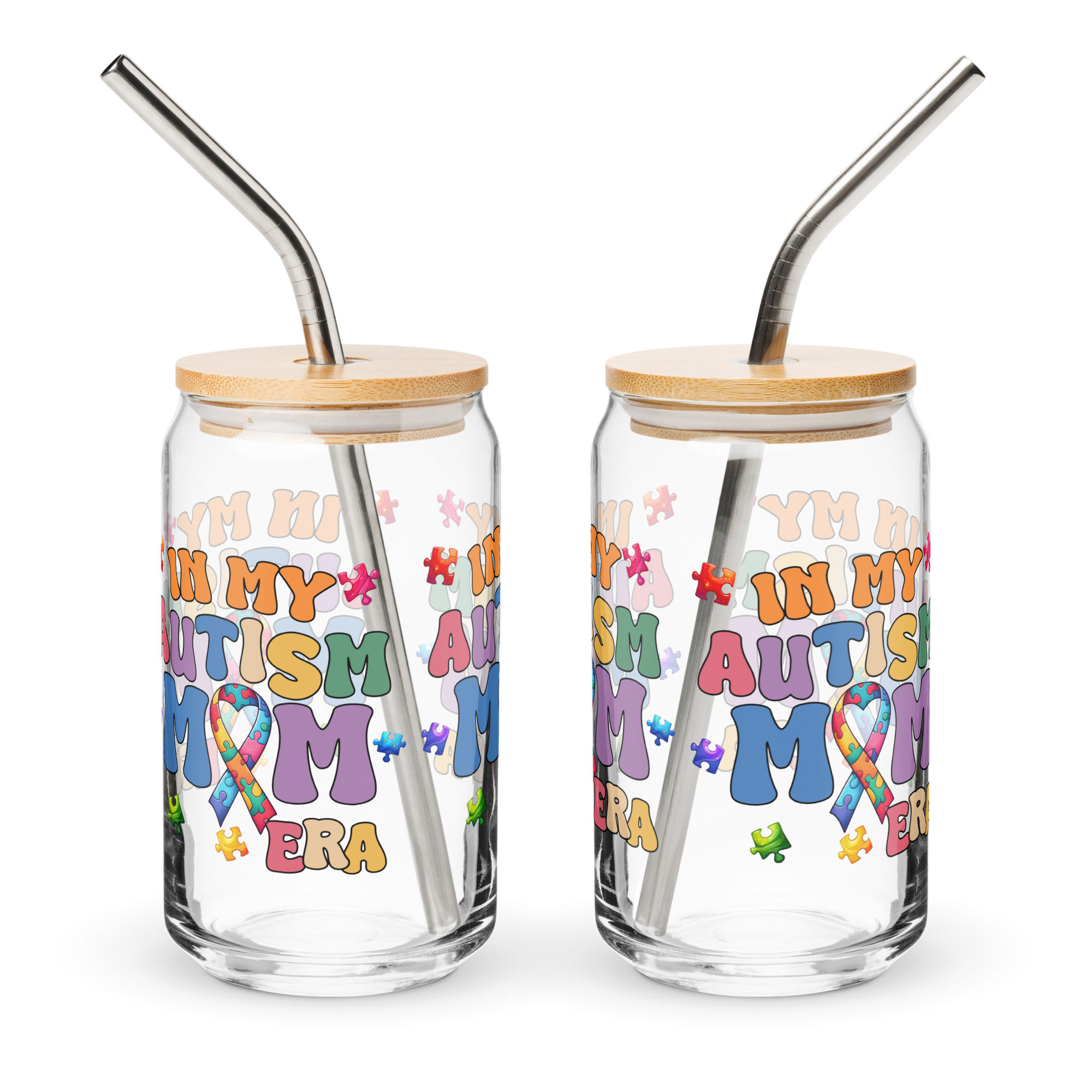 Mom Era Can-shaped glass