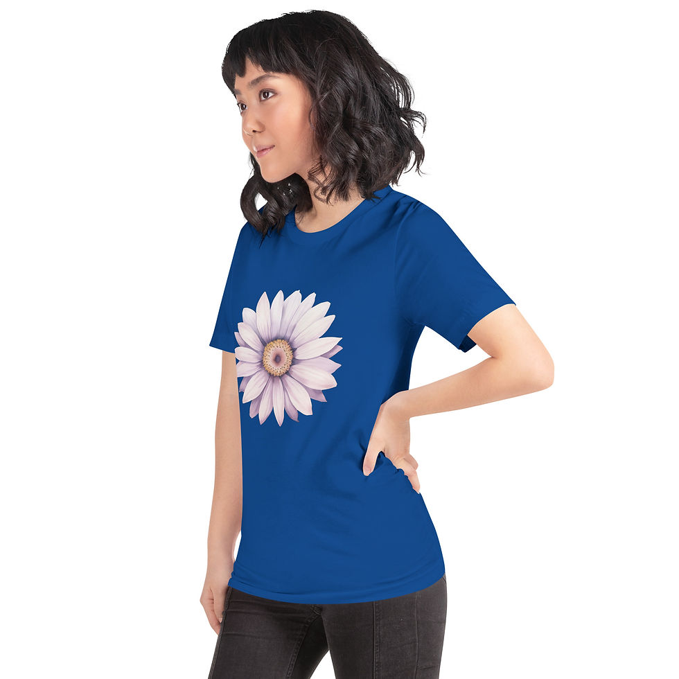 Thumbnail: flower Unisex t-shirt