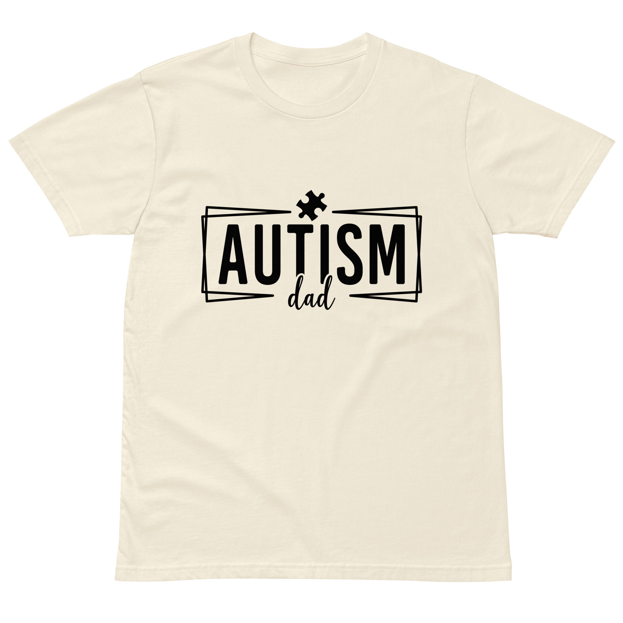 Autism Dad. Unisex premium t-shirt