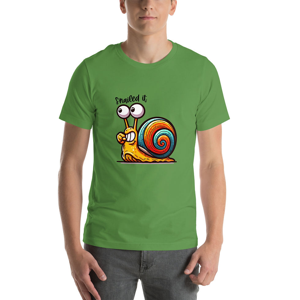 Thumbnail: Snailed It.  Unisex t-shirt
