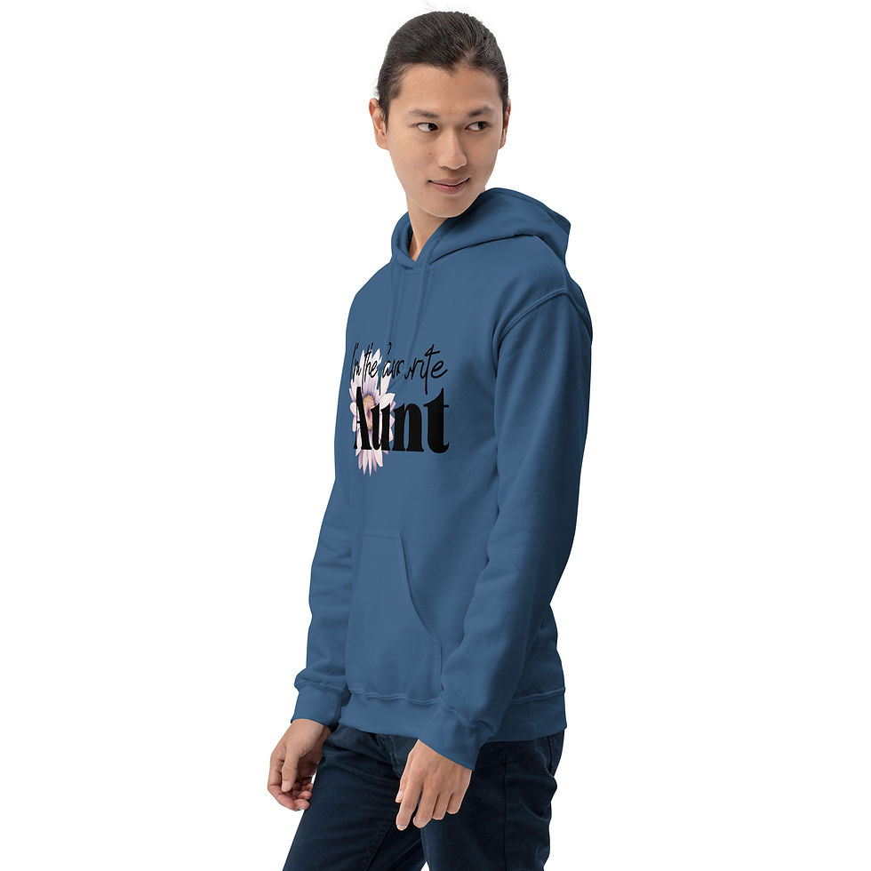 Thumbnail: I am the Favorite Aunt. Daisy Unisex Hoodie