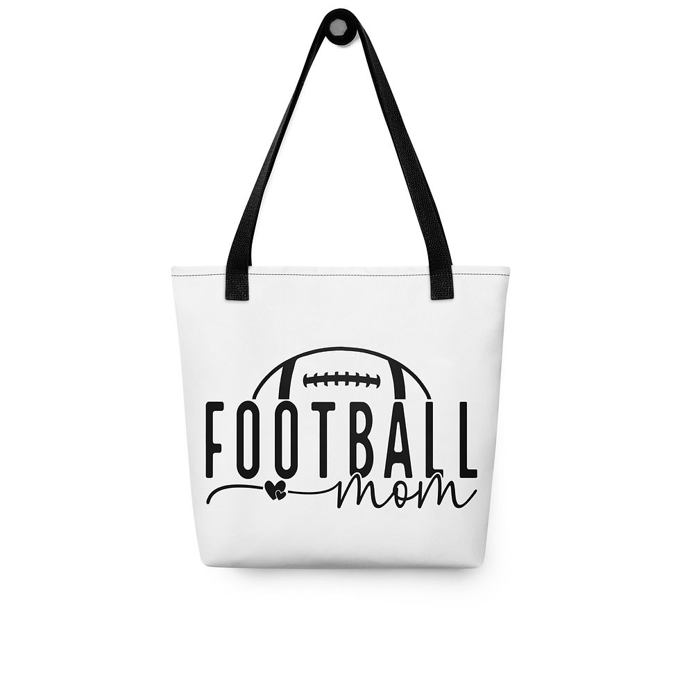 Football Mom 2 Tote bag