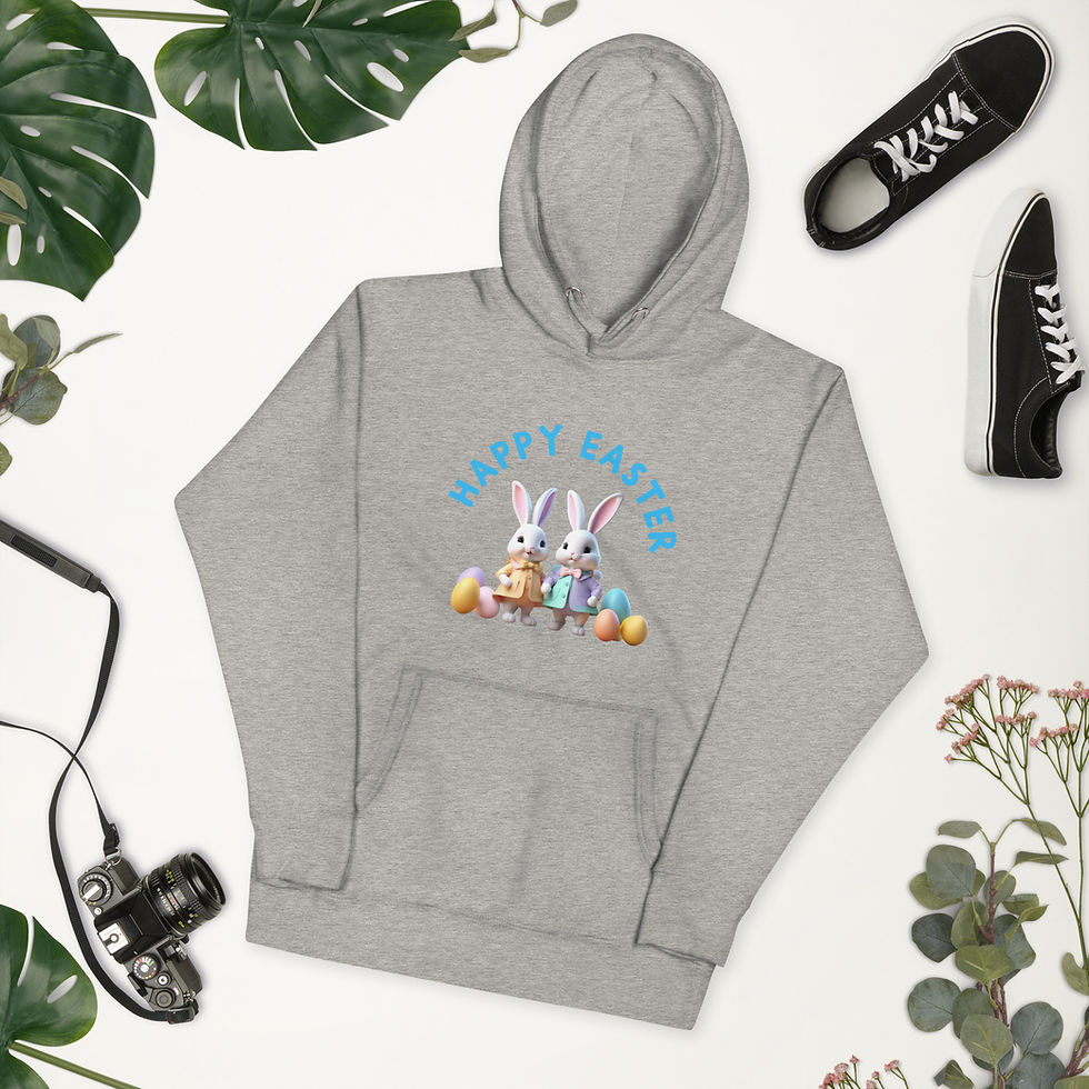 Thumbnail: Easter Bunny Unisex Hoodie